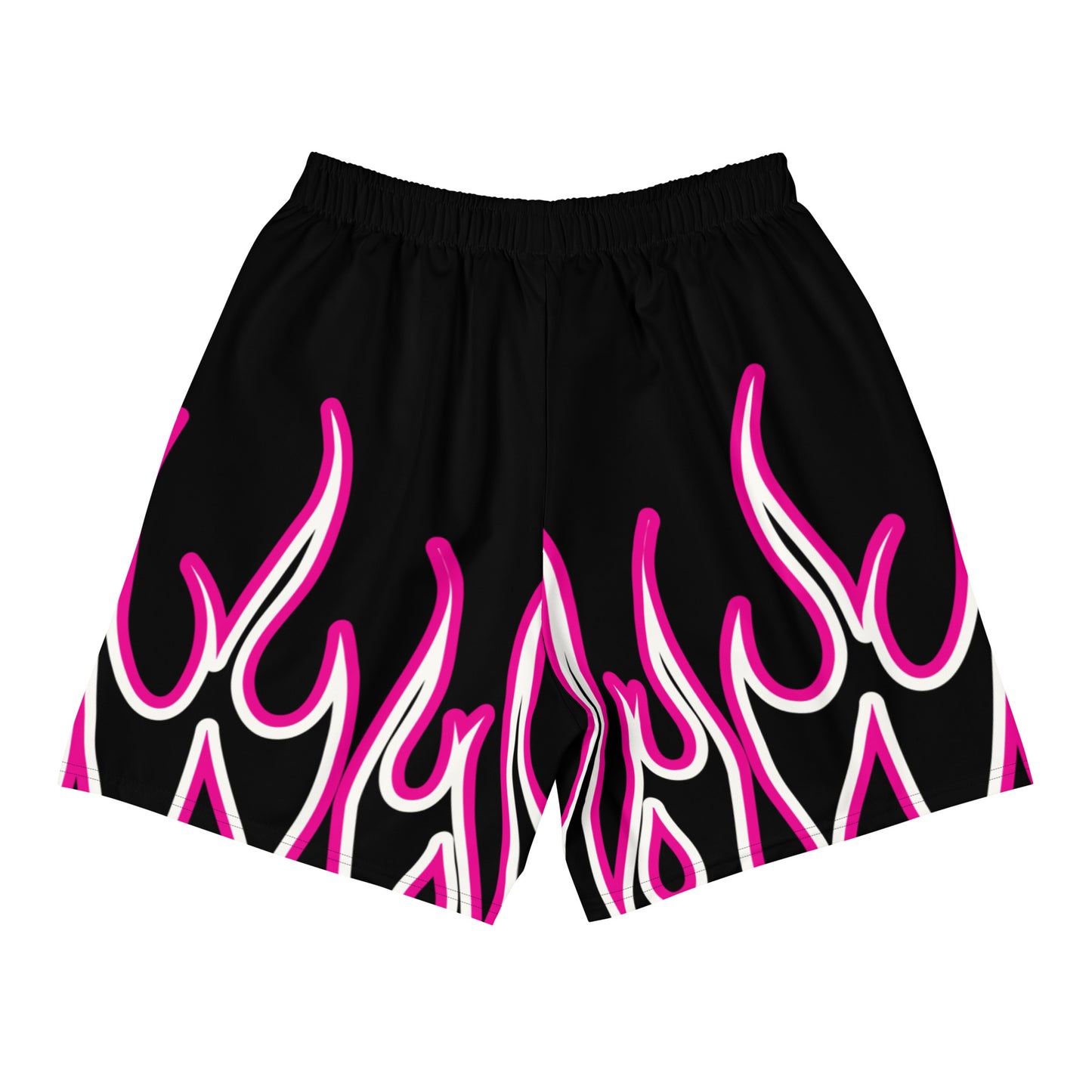 Fuchsia Flame  Athletic Shorts