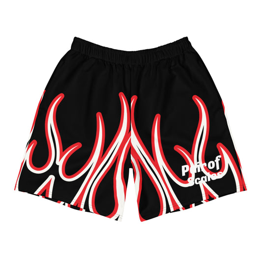 Red Flame Shorts