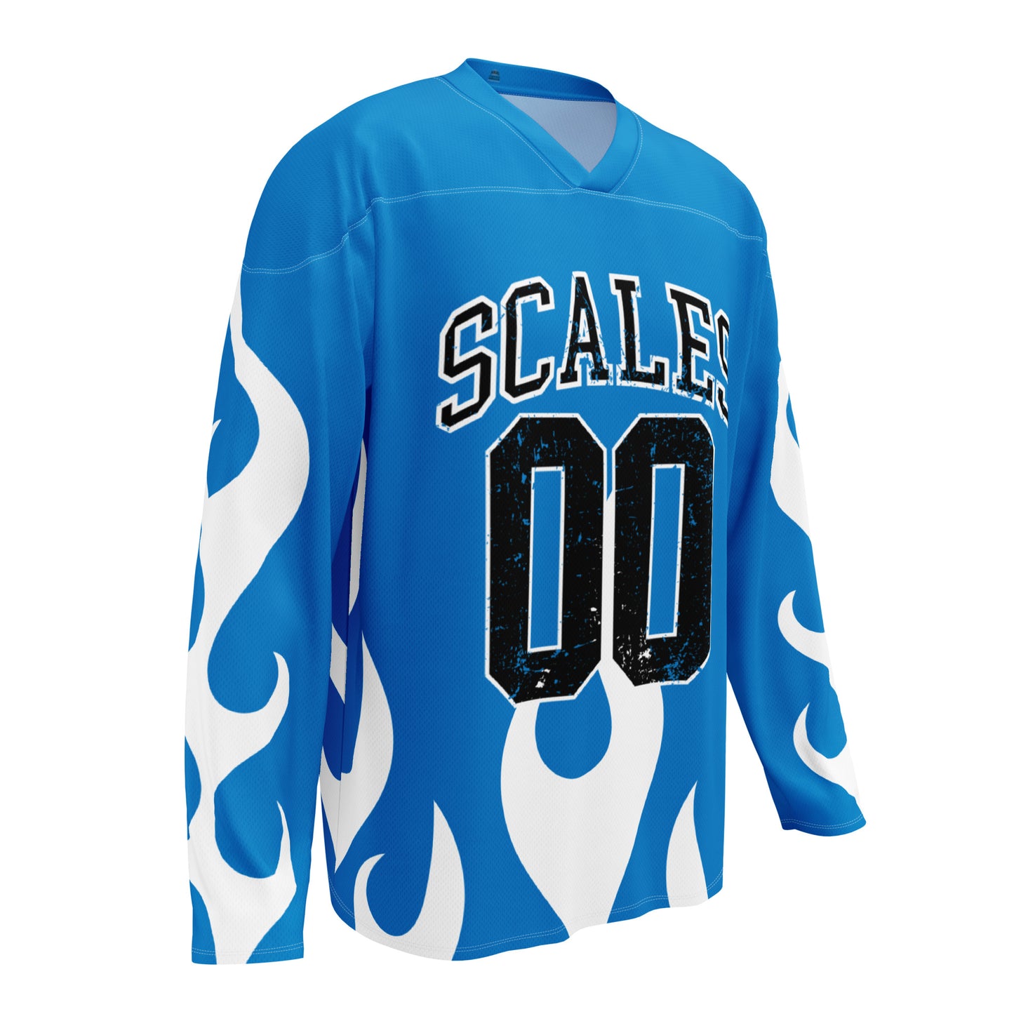 Blue Scales hockey jersey