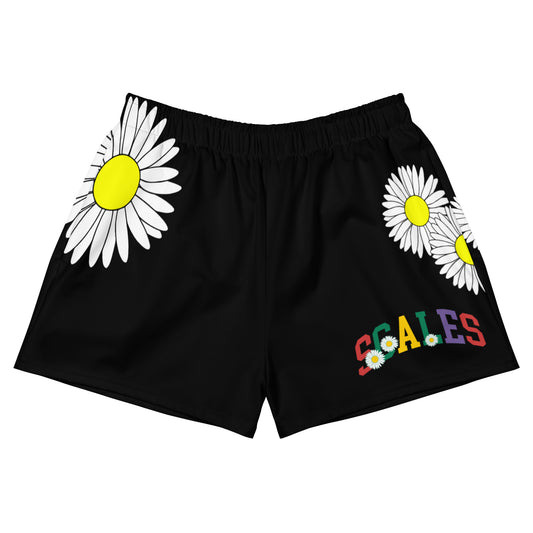 Women’s Flowers Athletic Shorts