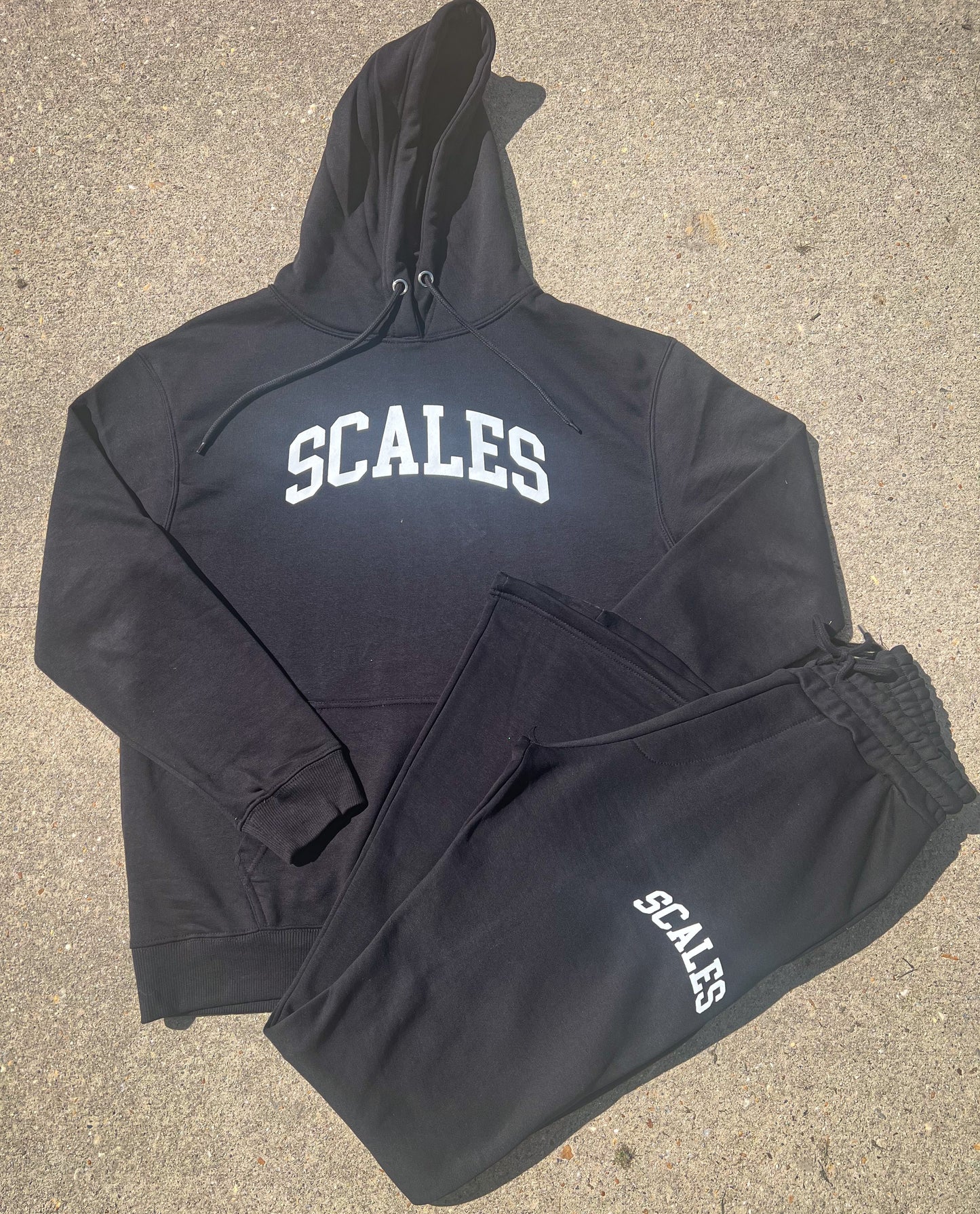 Scales Hooded Stacked Sweatsuit