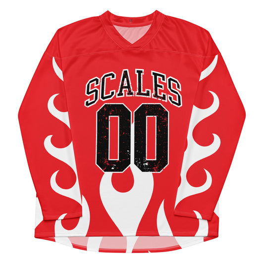 Red Scales Hockey jersey